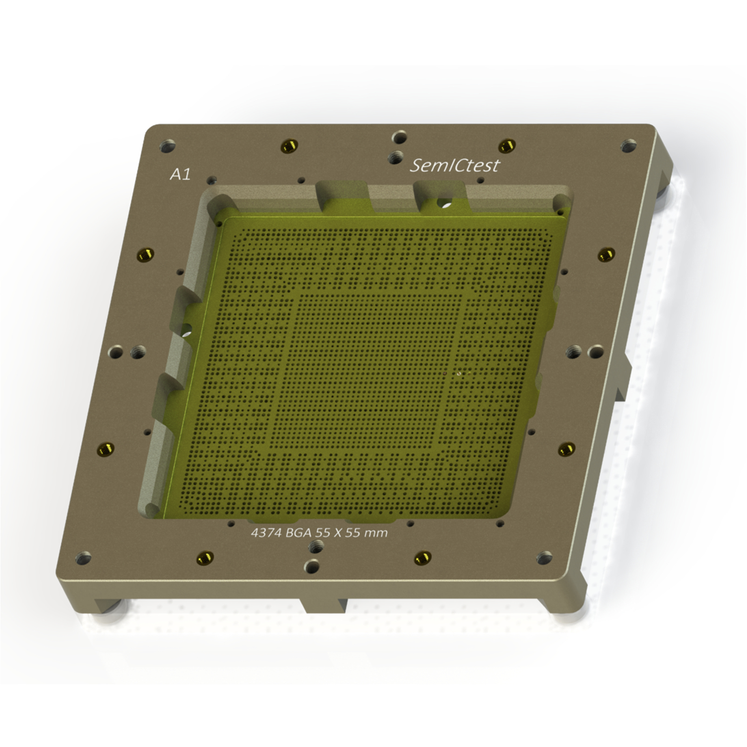 高频同轴结构测试座
