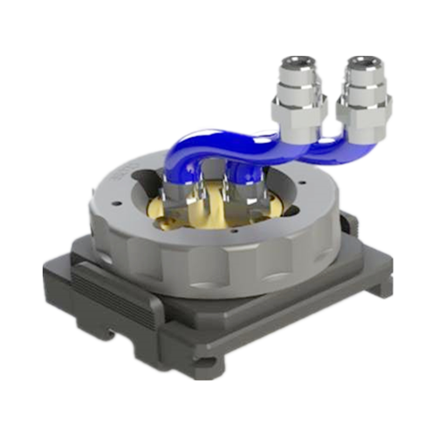 高温水冷式测试盖